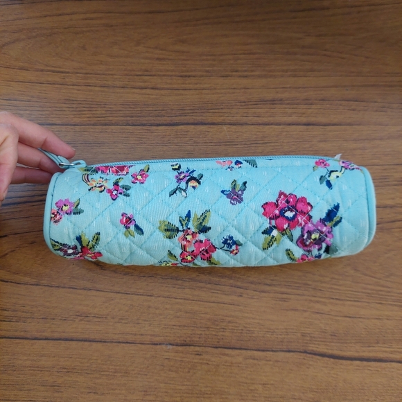 Vera Bradley Iconic XL Campus Backpack in the Water Bouquet pattern - Picture 7 of 11